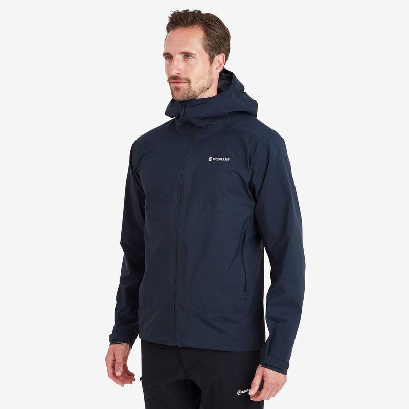 Dark Blue Montane Phase Lite Men's Waterproof Jackets | FFQ655DR