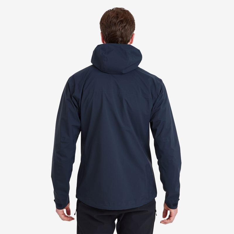 Dark Blue Montane Phase Lite Men's Waterproof Jackets | FFQ655DR