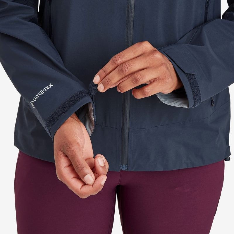 Dark Blue Montane Phase Lite Women's Waterproof Jackets | MSE2325SG