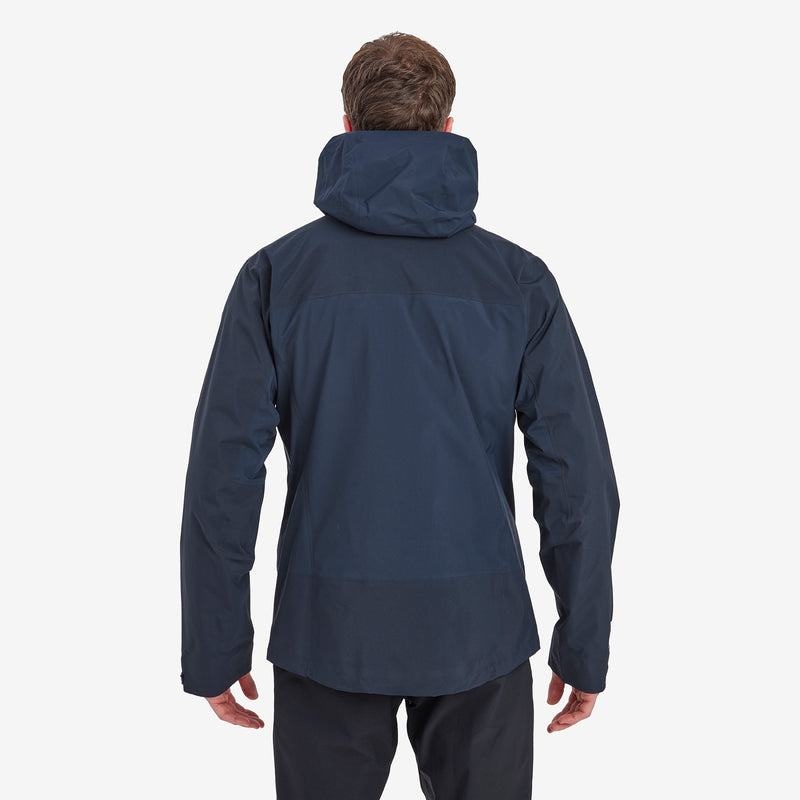 Dark Blue Montane Phase XPD Men's Waterproof Jackets | DOX2180TE