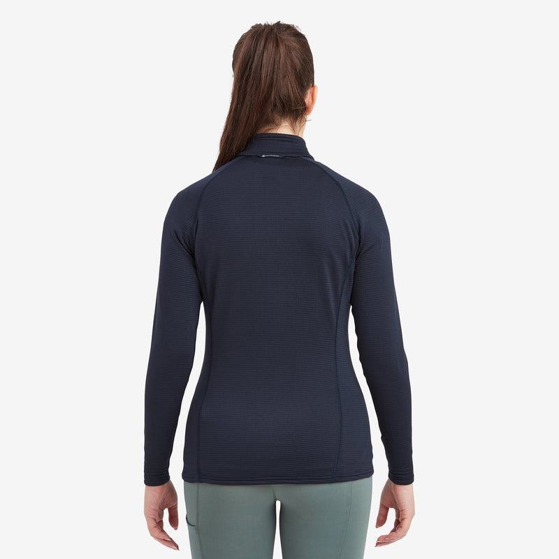 Dark Blue Montane Protium Lite Pull On Women's Fleece | ARB9794XU