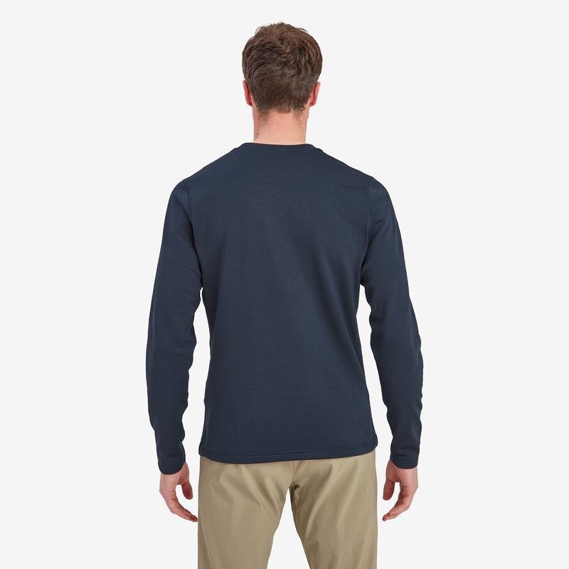 Dark Blue Montane Protium Men's Sweaters | IUK1460BH