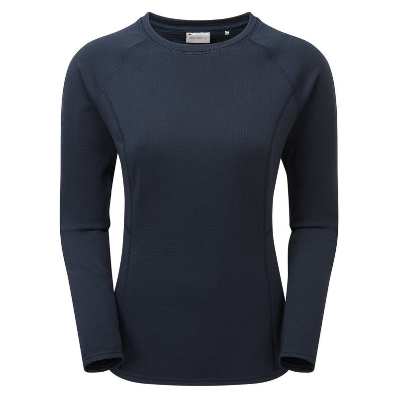 Dark Blue Montane Protium Women\'s Sweaters | WHF6289BM