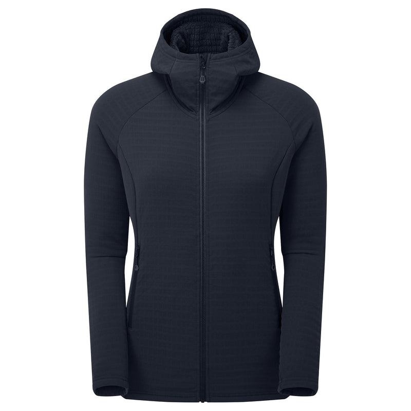 Dark Blue Montane Protium XT Hooded Women\'s Fleece Jackets | EHW1147MH