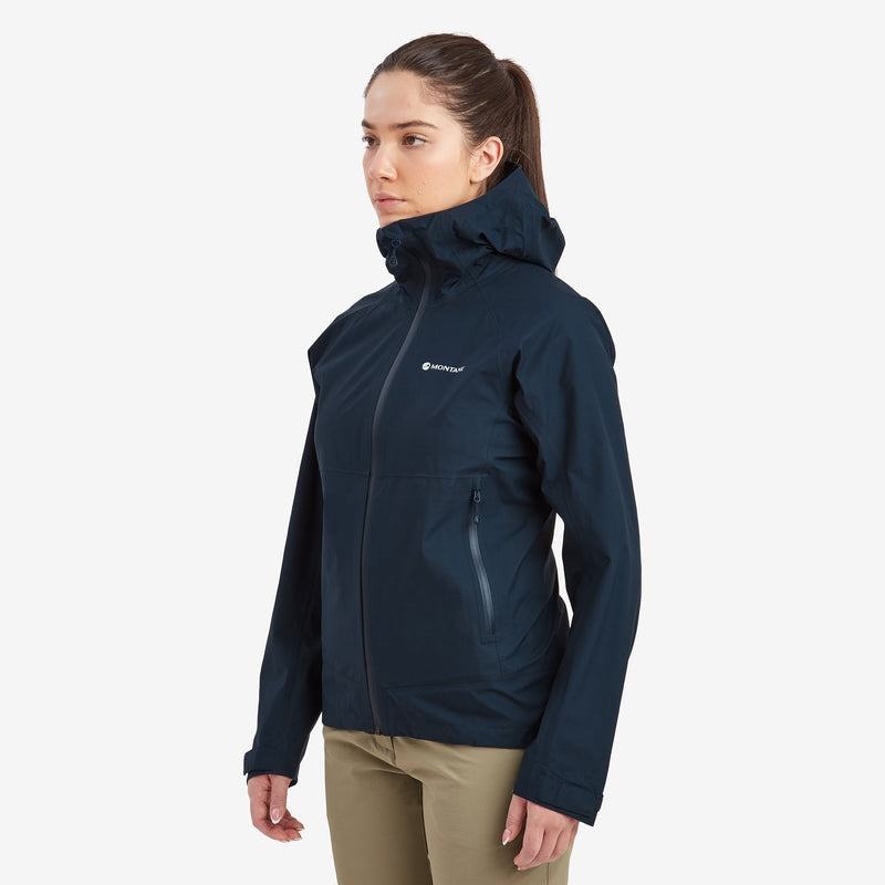 Dark Blue Montane Spirit Lite Women's Waterproof Jackets | TEG143AW