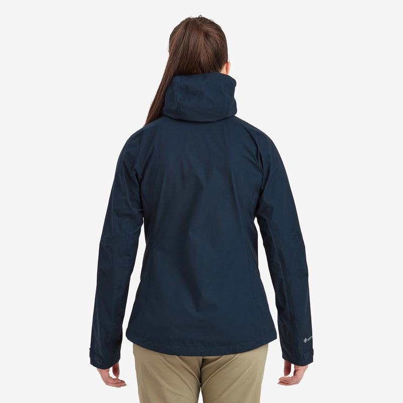 Dark Blue Montane Spirit Lite Women's Waterproof Jackets | TEG143AW