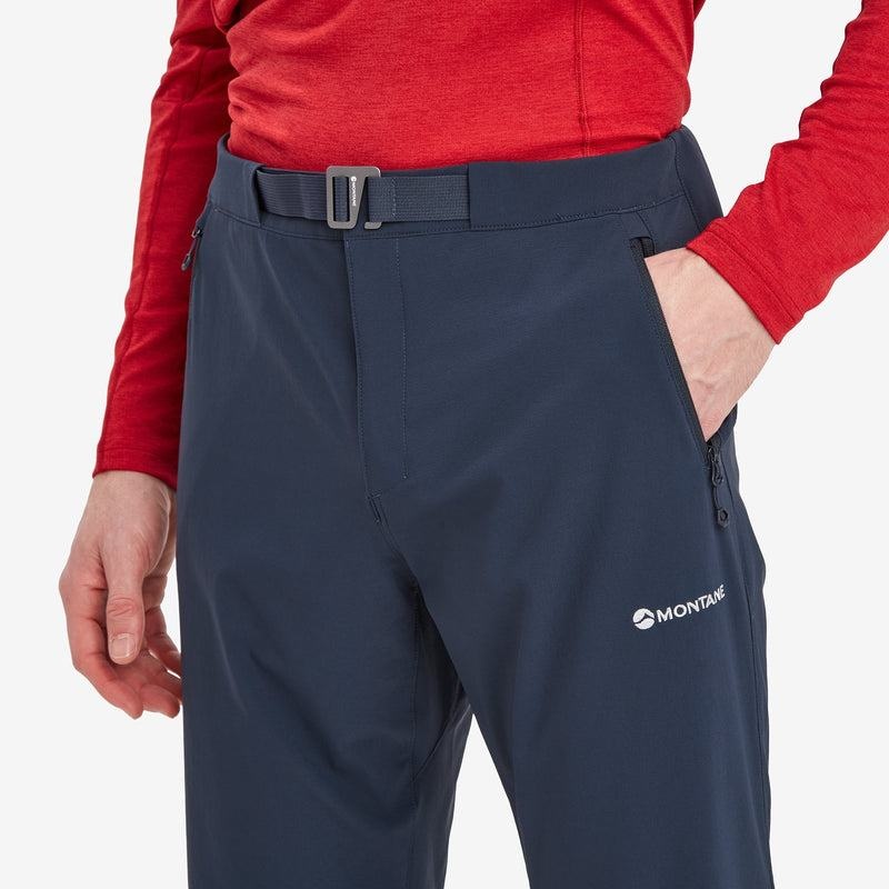 Dark Blue Montane Tenacity Lite Men's Pants | HWG267QE