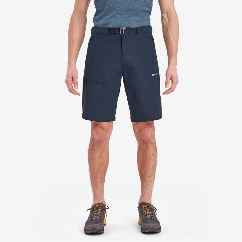 Dark Blue Montane Tenacity Men's Shorts | MNE8863LA