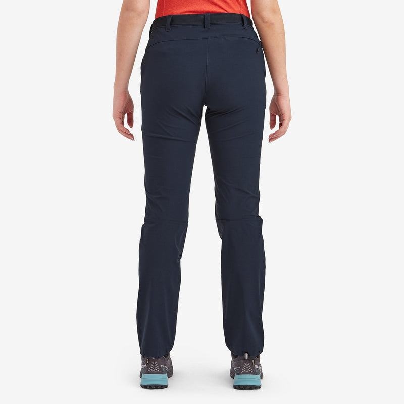 Dark Blue Montane Terra Stretch Lite Women's Trousers | PJX9299BG