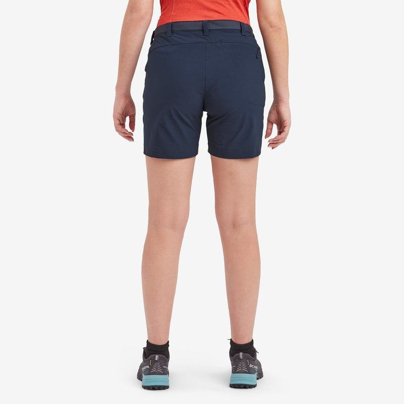 Dark Blue Montane Terra Stretch Lite Women's Shorts | MWM3929OZ