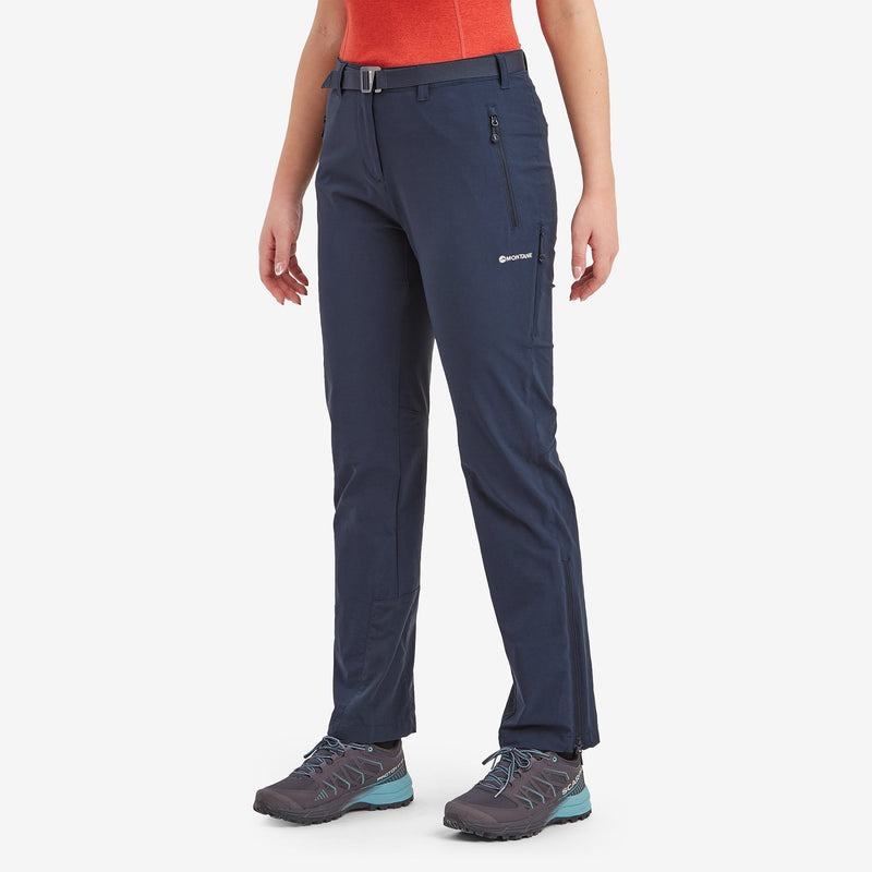 Dark Blue Montane Terra Stretch Women's Trousers | RDU2192ZY