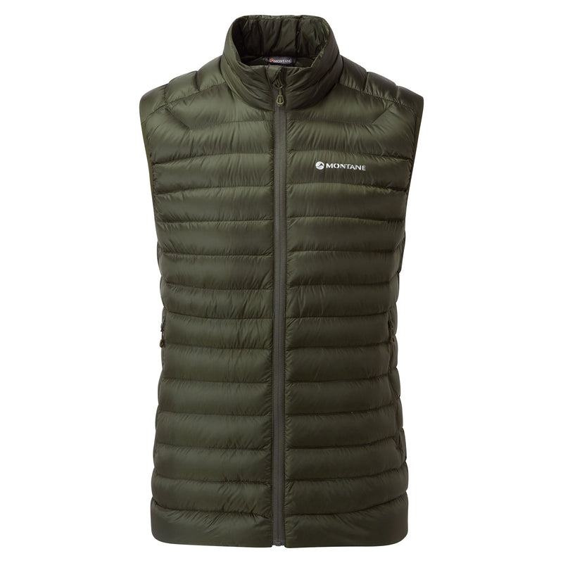 Dark Green Montane Anti-Freeze Down Men\'s Vest | MTF8593LS