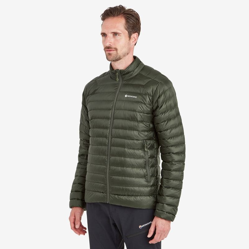 Dark Green Montane Anti-Freeze Men's Down Jackets | KNF6041AE