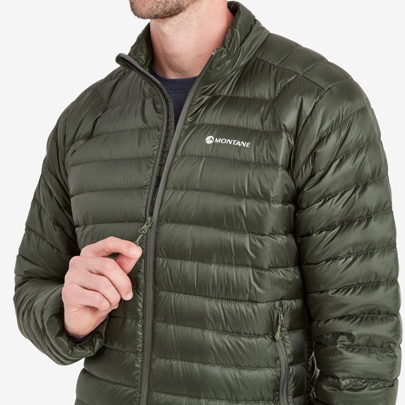 Dark Green Montane Anti-Freeze Men's Down Jackets | KNF6041AE