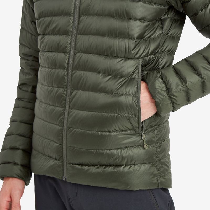 Dark Green Montane Anti-Freeze Men's Down Jackets | KNF6041AE