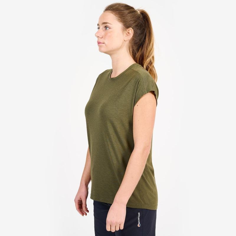 Dark Green Montane Mira Women's T Shirts | WHK9899AX