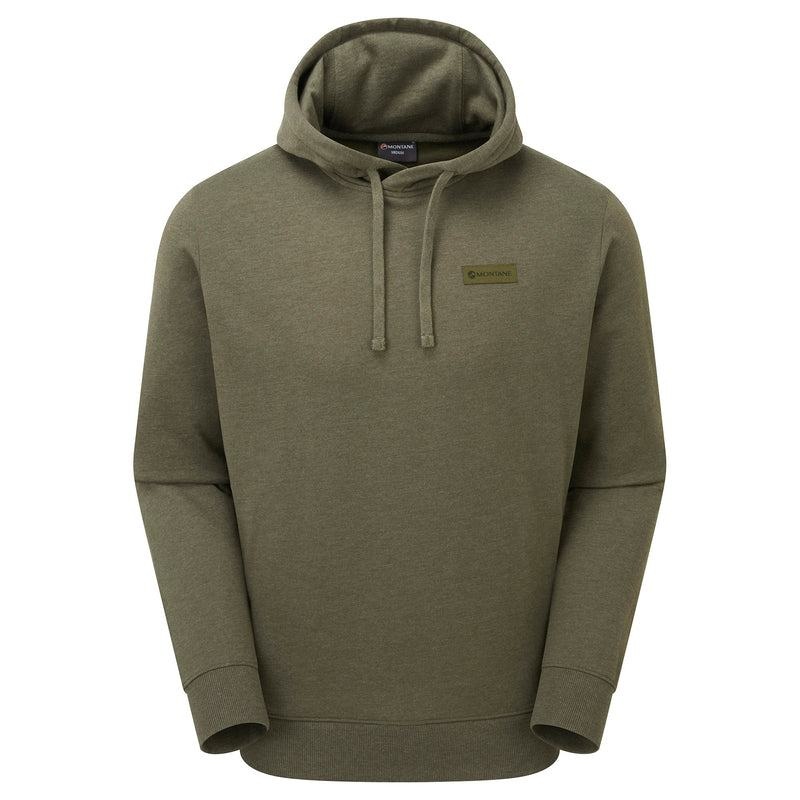 Dark Green Montane Mono Logo Men\'s Hoodie | NPU8610XJ