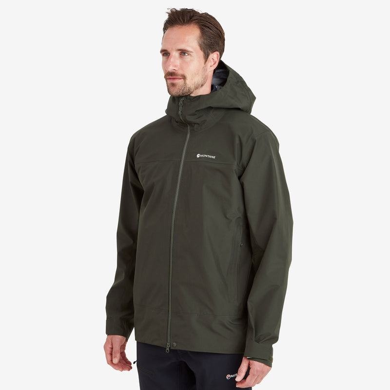 Dark Green Montane Phase Men's Waterproof Jackets | LYX722AQ