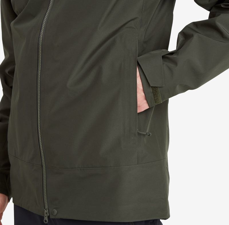 Dark Green Montane Phase Men's Waterproof Jackets | LYX722AQ