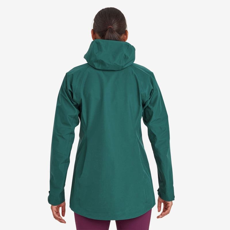 Dark Green Montane Phase Women's Waterproof Jackets | VLO6343KE