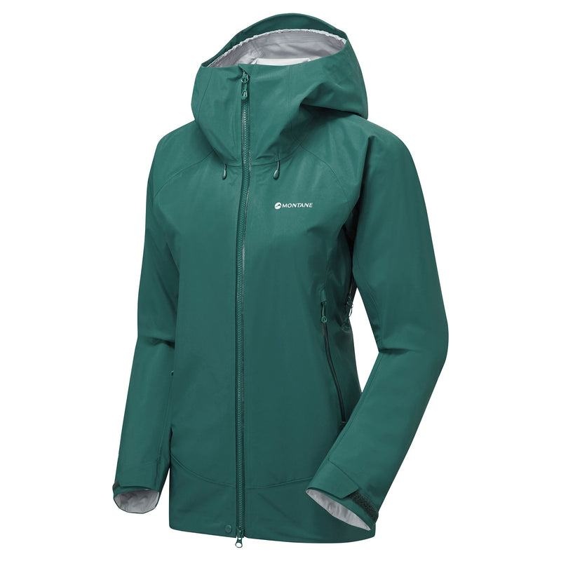 Dark Green Montane Phase XT Women's Waterproof Jackets | UNC590KE