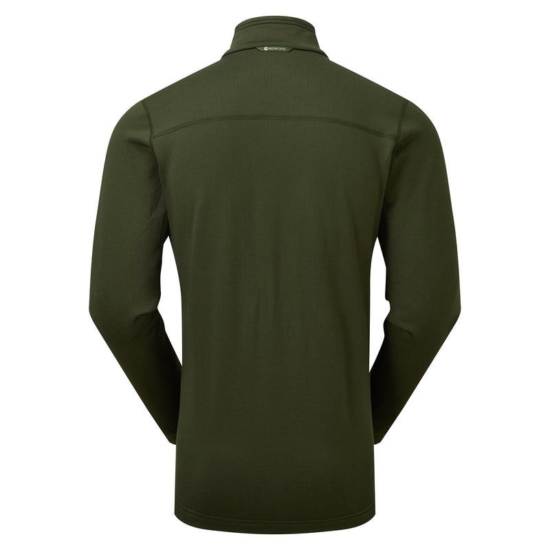 Dark Green Montane Protium Men's Fleece Jackets | UIO7121CX