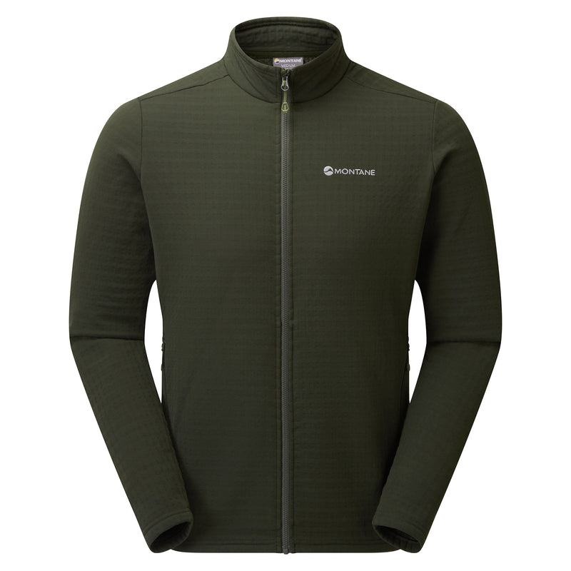 Dark Green Montane Protium XT Men\'s Fleece Jackets | EGS9230GA