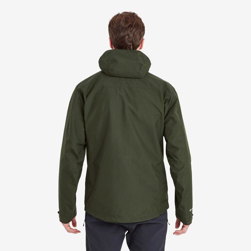 Dark Green Montane Spirit Men's Waterproof Jackets | SFN183SI