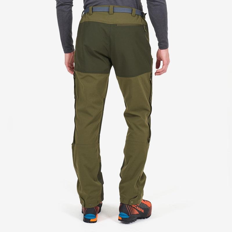 Dark Green Montane Super Terra Men's Pants | FBM4973YZ