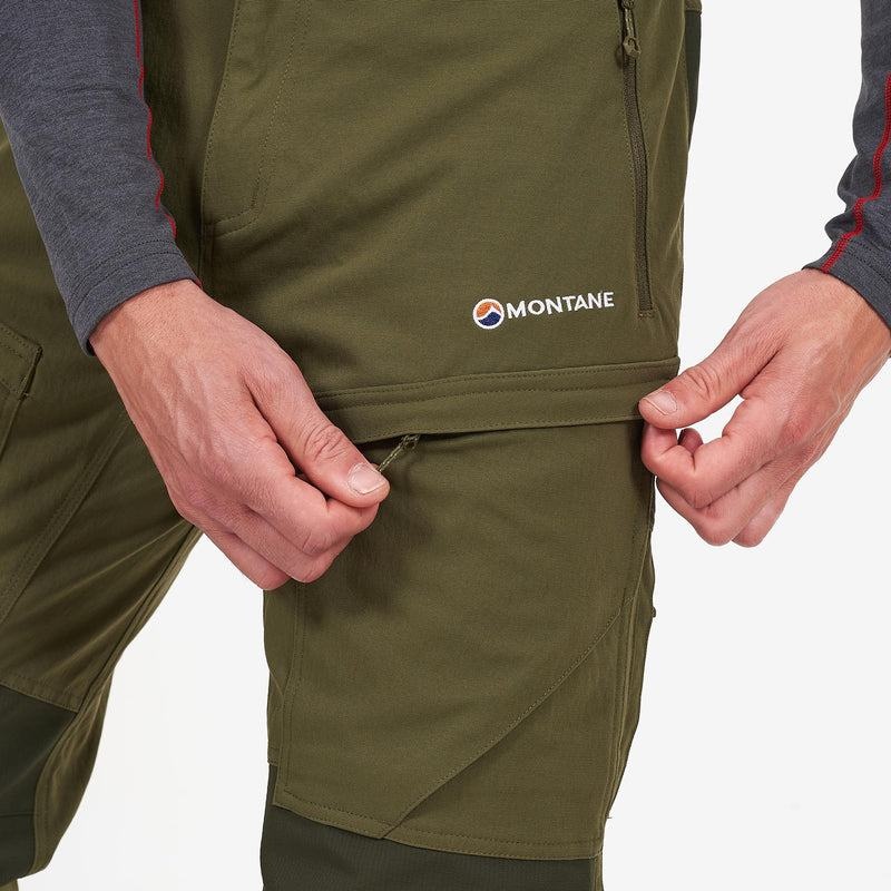 Dark Green Montane Super Terra Men's Pants | FBM4973YZ