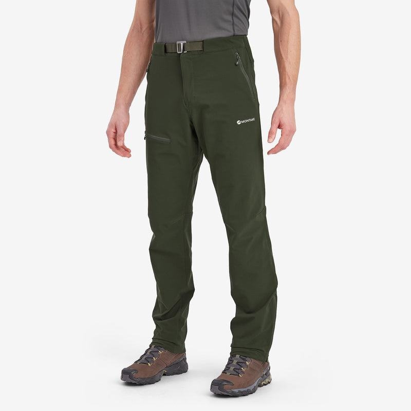 Dark Green Montane Tenacity Men's Pants | QZK2076MH