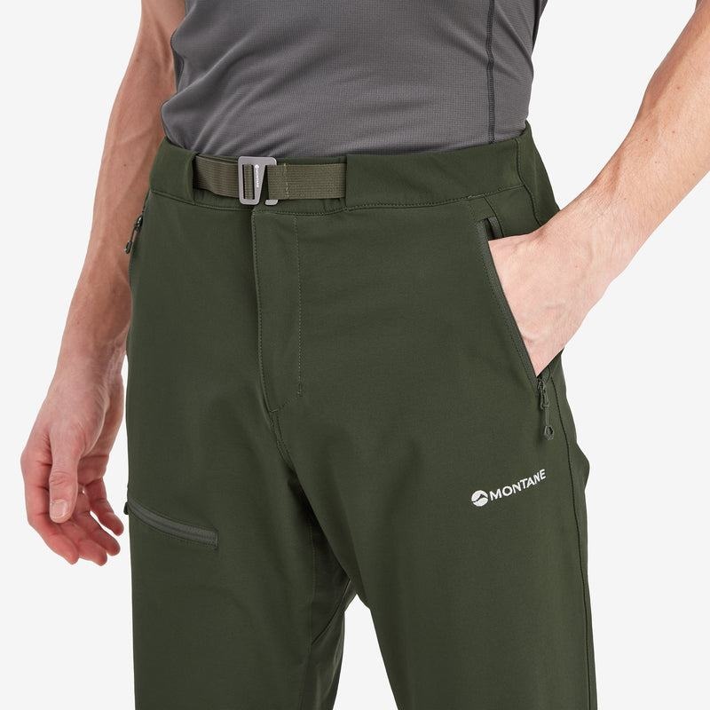 Dark Green Montane Tenacity Men's Pants | QZK2076MH