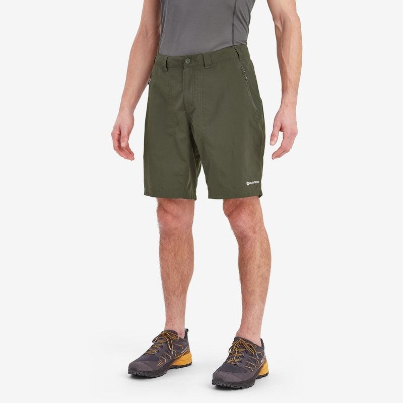 Dark Green Montane Terra Men's Shorts | DCW13100JC