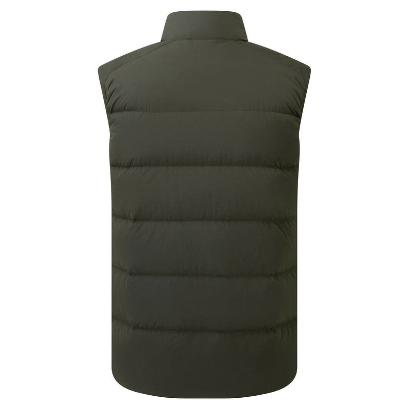 Dark Green Montane Tundra Down Men's Vest | NBE223GC