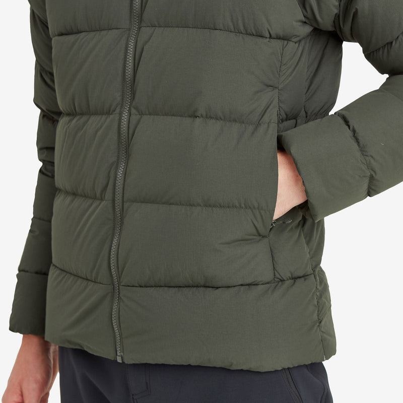 Dark Green Montane Tundra Men's Down Jackets | FHA1046LQ