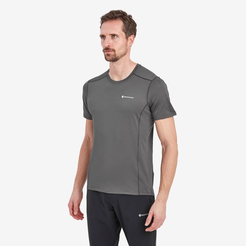 Dark Grey Montane Dart Lite Men's T Shirts | DLC5347NS