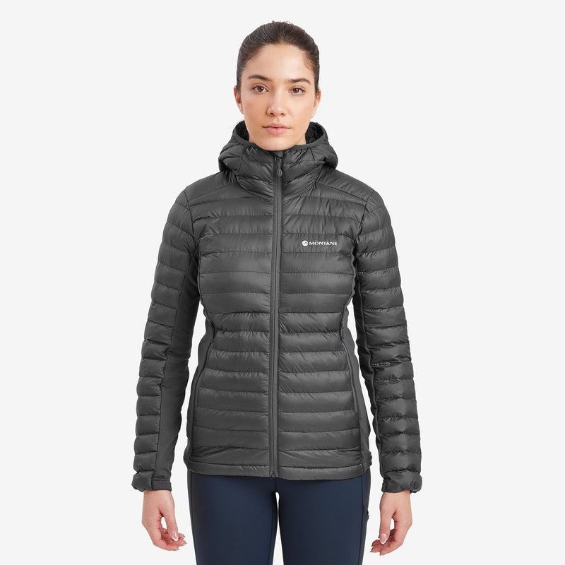 Dark Grey Montane Icarus Lite Hooded Women's Jackets | JMW3530QE