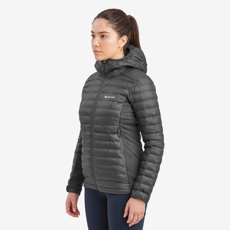 Dark Grey Montane Icarus Lite Hooded Women's Jackets | JMW3530QE