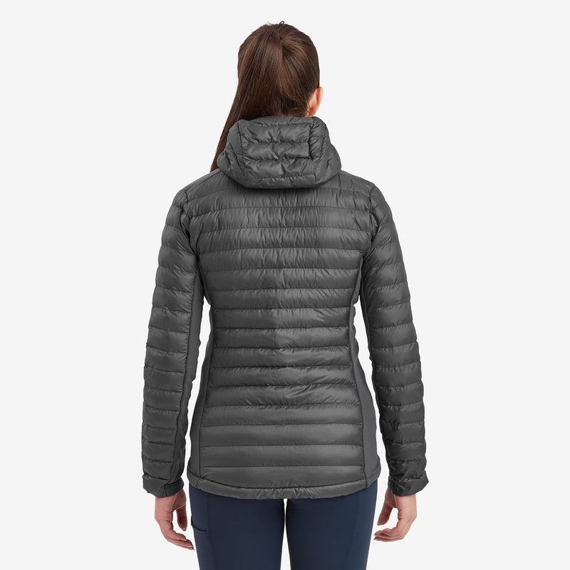 Dark Grey Montane Icarus Lite Hooded Women's Jackets | JMW3530QE