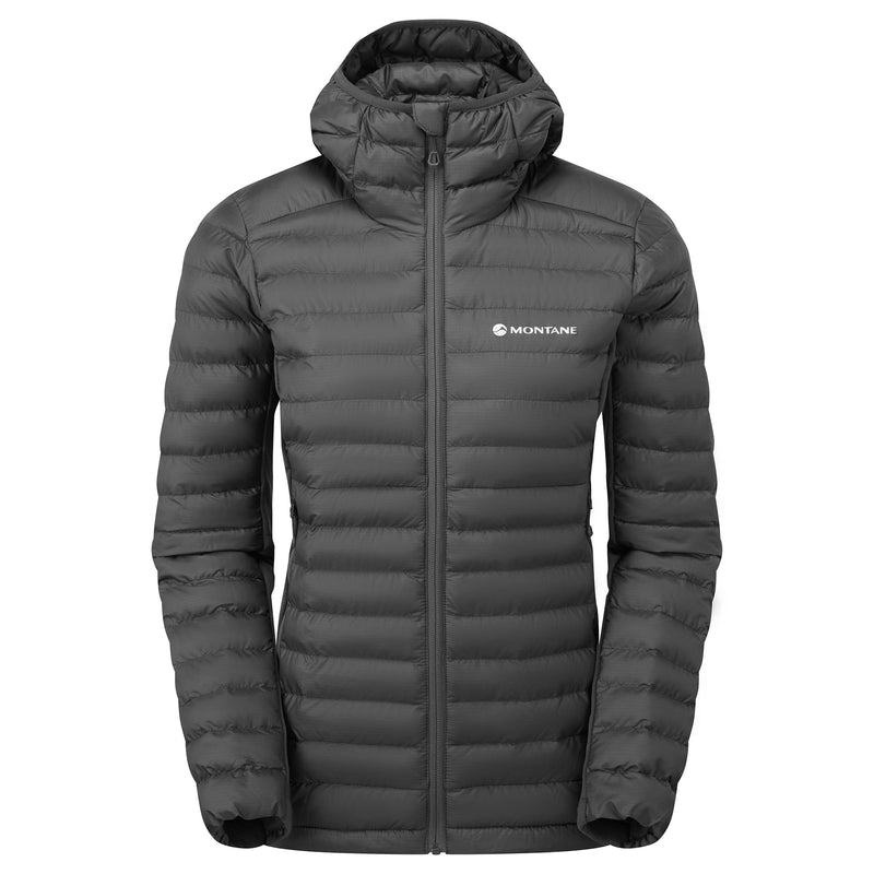 Dark Grey Montane Icarus Lite Hooded Women\'s Jackets | JMW3530QE