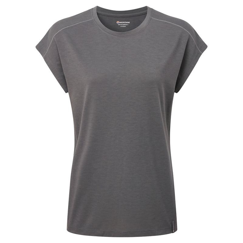 Dark Grey Montane Mira Women\'s T Shirts | PYO5660NC