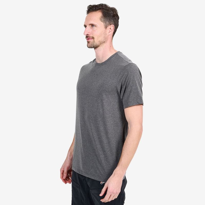 Dark Grey Montane Phase Men's T Shirts | HWN598TZ