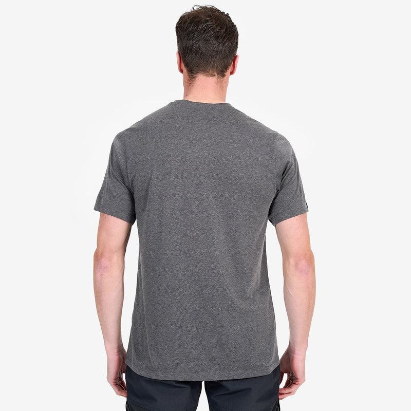 Dark Grey Montane Phase Men's T Shirts | HWN598TZ