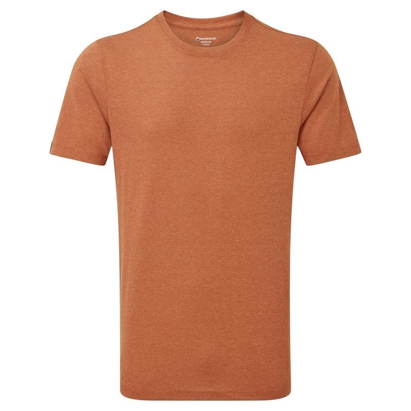 Dark Orange Montane Phase Men\'s T Shirts | SAD736BK