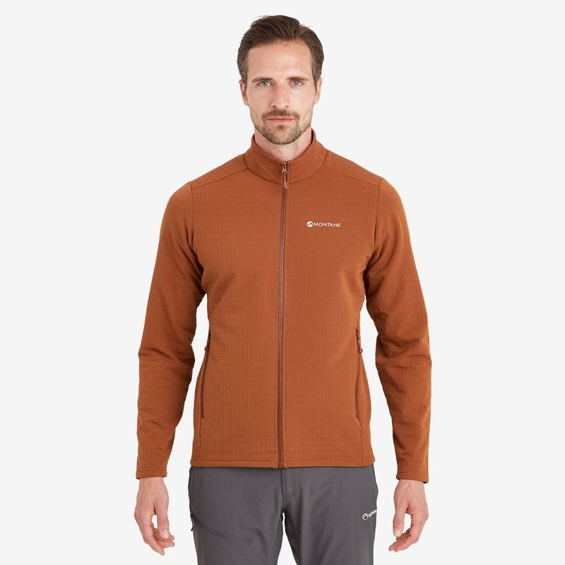 Dark Orange Montane Protium XT Men's Fleece Jackets | WIW566JM