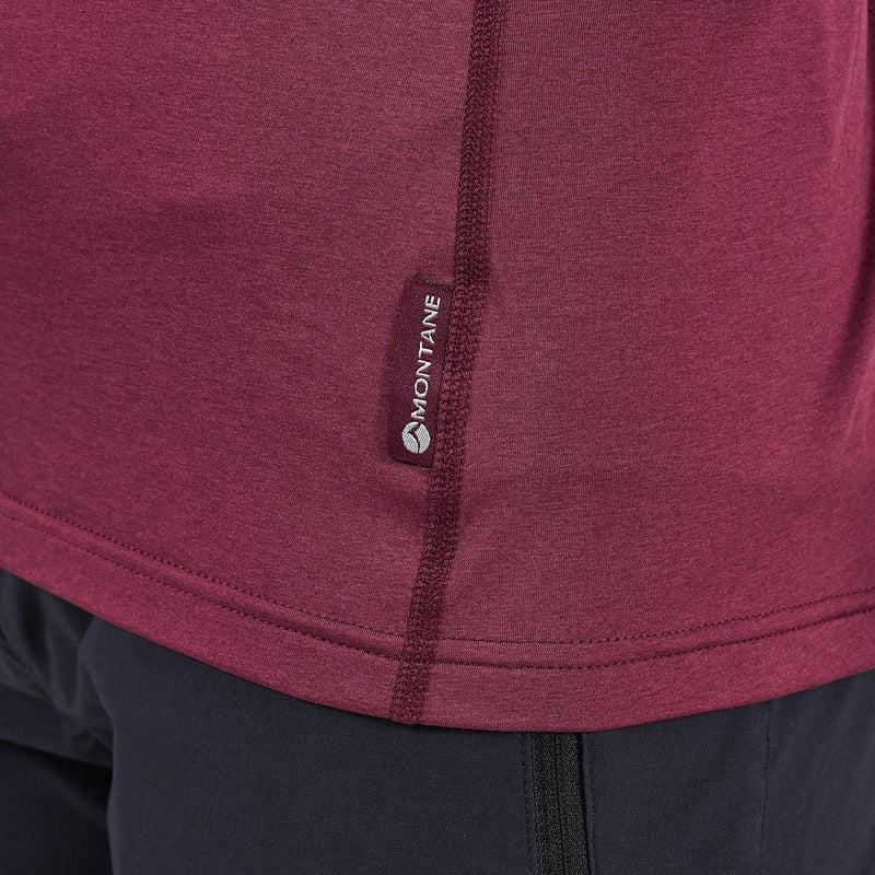 Dark Purple Montane Dart Thermo Zip Neck Women's T Shirts | GTX988PC