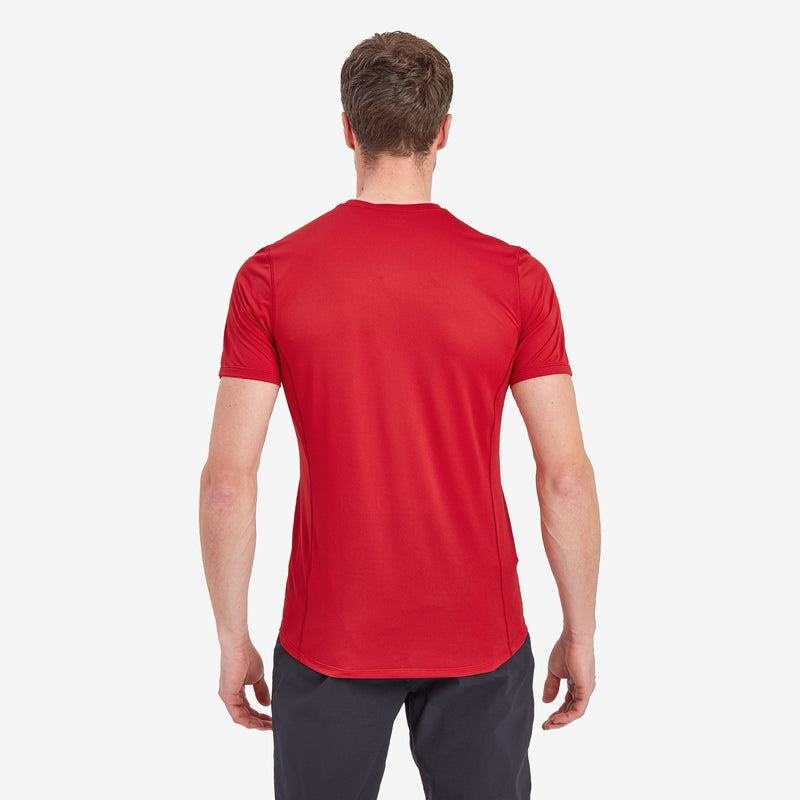 Dark Red Montane Dart Lite Men's T Shirts | SLT6872PK