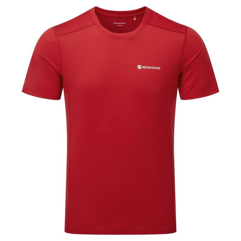 Dark Red Montane Dart Lite Men\'s T Shirts | SLT6872PK