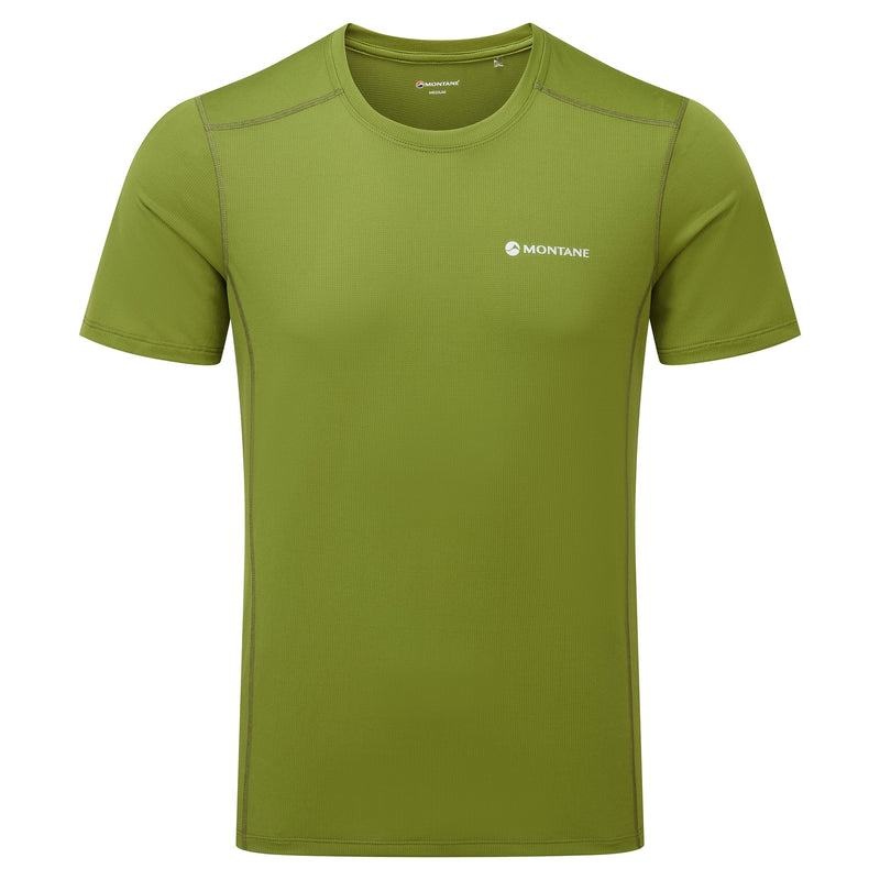 Green Montane Dart Lite Men\'s T Shirts | AXZ3423RM