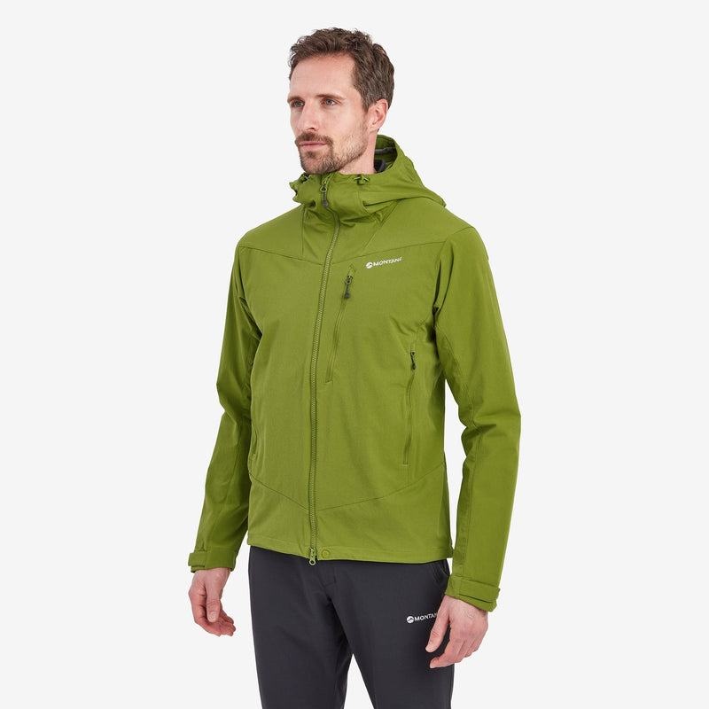 Green Montane Dyno LT Men's Softshell Jackets | EPV9475FX